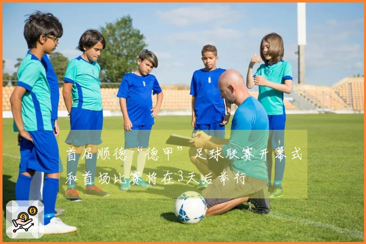 首届顺德“德甲”足球联赛开幕式和首场比赛将在3天后举行